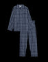 Marks & Spencer "Pure Cotton Checked Pyjama Set"